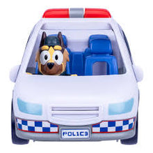 Load image into Gallery viewer, Bluey Police Car with Police Man Figure