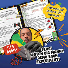 Load image into Gallery viewer, Big Manny Science Innit Chemistry Experiment Kit