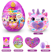 Load image into Gallery viewer, Rainbocorns By Zuru Wild Heart Surprise Plush Egg Jungle Assortment