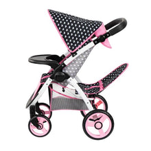 Load image into Gallery viewer, Bayer Twin Dolls Pram With Bag