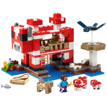 Load image into Gallery viewer, LEGO Minecraft 21270 The Mooshroom House Set