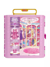 Load image into Gallery viewer, Deluxe Style Closet Playset with Spin & Style Dressing Room, Vanity Area, 4 Fashions and 20+ Pieces