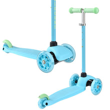 Load image into Gallery viewer, Boldcube Teeny 3 Wheel Scooter Blue