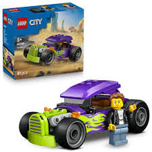 Load image into Gallery viewer, Lego® City Hot Rod Race Car Building Toy And Minifigure 60485