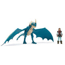 Load image into Gallery viewer, Dreamworks How to Train Your Dragon Action Figures Deadly Nadder & Astrid 2 Pack