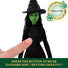 Load image into Gallery viewer, Wicked Doll Singing Elphaba 30cm