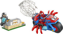Load image into Gallery viewer, Lego Marvel Spidey And His Amazing Friends Spidey On His Motorcycle Vs. Rhino 11206