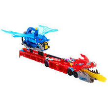 Load image into Gallery viewer, Hot Wheels City Ultimate Dual Dragon Transporter Playset