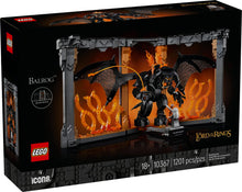 Load image into Gallery viewer, LEGO Icons
The Lord of the Rings: Balrog Book Nook 10367