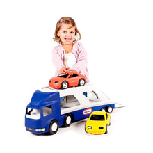 Load image into Gallery viewer, Little Tikes Big Car Carrier - Blue & Grey