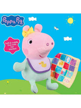 Load image into Gallery viewer, Peppa Pig Soft Toy Evie With Blanket
