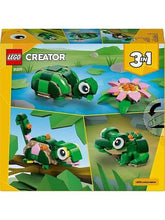 Load image into Gallery viewer, Lego Creator 3 In 1 Turtle With A Water Lily Flower 31377