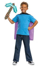 Load image into Gallery viewer, Minecraft Enderman Pickaxe & Cape Set