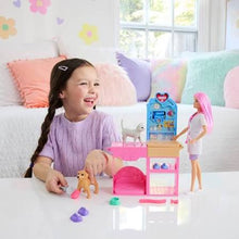Load image into Gallery viewer, Barbie Fast Cast Vet Clinic Doll and Accessories Playset