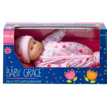 Load image into Gallery viewer, Baby Grace 25cm Soft Bodied Doll