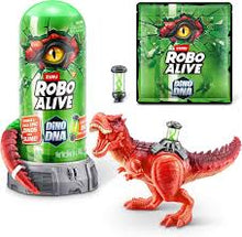 Load image into Gallery viewer, Robo Alive by ZURU Dino DNA Light-up Spine Dinosaur Assortment