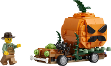 Load image into Gallery viewer, Lego Jack-O’-Lantern Pickup Truck Halloween Craft Toy Set 40822