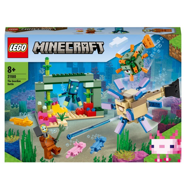 Lego Minecraft The Guardian Battle Underwater Fish Set 21180