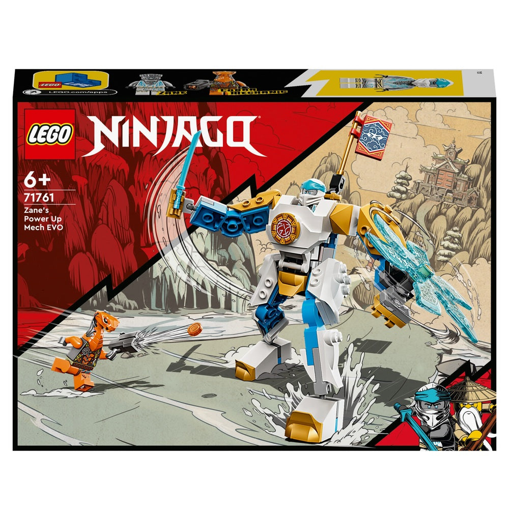 Lego Ninjago Zane Power Up Figure 71761