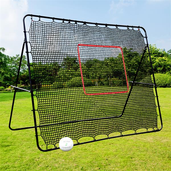 Precision Pro Jumbo Football/Gaa Rebounder - Black