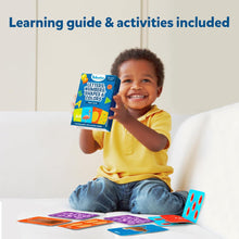 Load image into Gallery viewer, Flash Cards for toddlers: Letters, Numbers, Shapes &amp; Colors (ages 1-4)
