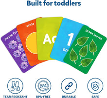 Load image into Gallery viewer, Flash Cards for toddlers: Letters, Numbers, Shapes &amp; Colors (ages 1-4)

