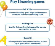 Load image into Gallery viewer, Flash Cards for toddlers: Letters, Numbers, Shapes &amp; Colors (ages 1-4)
