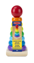 Load image into Gallery viewer, Melissa &amp; Doug Rainbow Stacker
