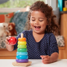 Load image into Gallery viewer, Melissa &amp; Doug Rainbow Stacker
