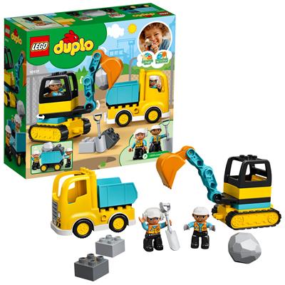 Lego Duplo Truck & Tracked Excavator 10931