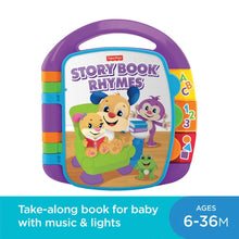 Load image into Gallery viewer, Fisher-Price Laugh &amp; Learn Storybook Rhymes Activity Toy

