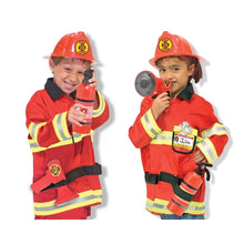 Load image into Gallery viewer, Melissa &amp; Doug Costume Fire Chief Dress-Up Set
