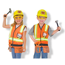 Load image into Gallery viewer, Melissa &amp; Doug Construction Worker Costume (MD14837)
