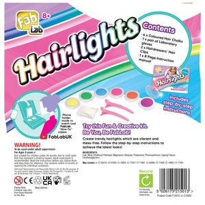 FabLab Hairlights Hair Chalks Kit