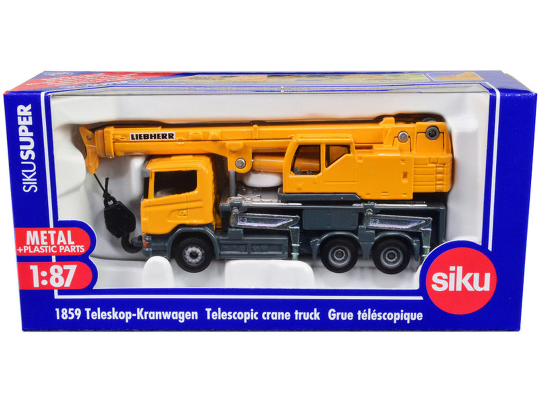 1:87 Leibhier Telescopic Crane Truck