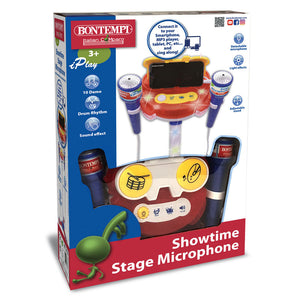 Bontempi Stage Microphone With 2 Microphones