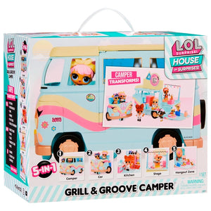 L.O.L. Surprise! Grill & Groove Camper Set