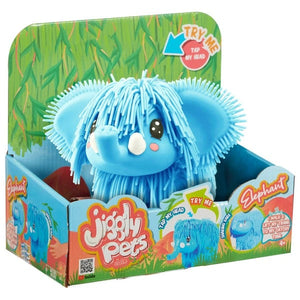 Jiggly Pets Elephant Blue