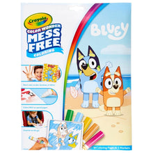 Load image into Gallery viewer, Crayola Color Wonder Bluey Colouring Pages Book and Markers
