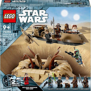 LEGO Star Wars 75396 Desert Skiff & Sarlacc Pit Set