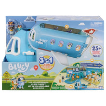 Load image into Gallery viewer, Bluey 3-in-1 Transforming Plane Playset
