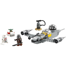 Load image into Gallery viewer, LEGO Star Wars 75410 Mando and Grogu&#39;s N-1 Starfighter Set
