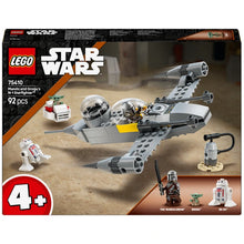 Load image into Gallery viewer, LEGO Star Wars 75410 Mando and Grogu&#39;s N-1 Starfighter Set
