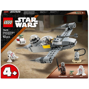 LEGO Star Wars 75410 Mando and Grogu's N-1 Starfighter Set