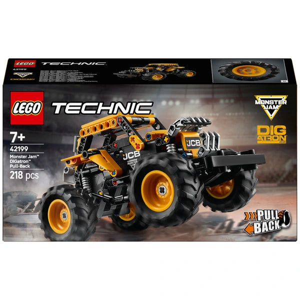 LEGO Technic 42199 Monster Jam DIGatron Pull-Back Truck Set