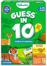 Load image into Gallery viewer, Skillmatics Guess in 10 World of Animals
