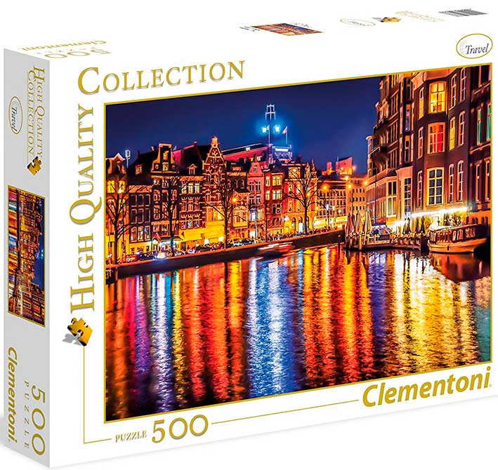 Clementoni Amsterdam 500 Piece Puzzle CM35037