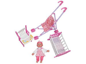 Baby Luv 5 In 1 Doll Gift Set.