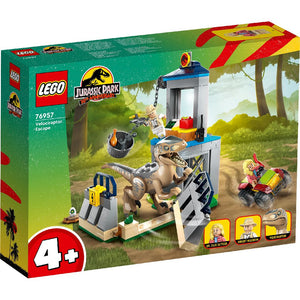 Lego Jurassic Park 30th Anniversary Velociraptor Escape