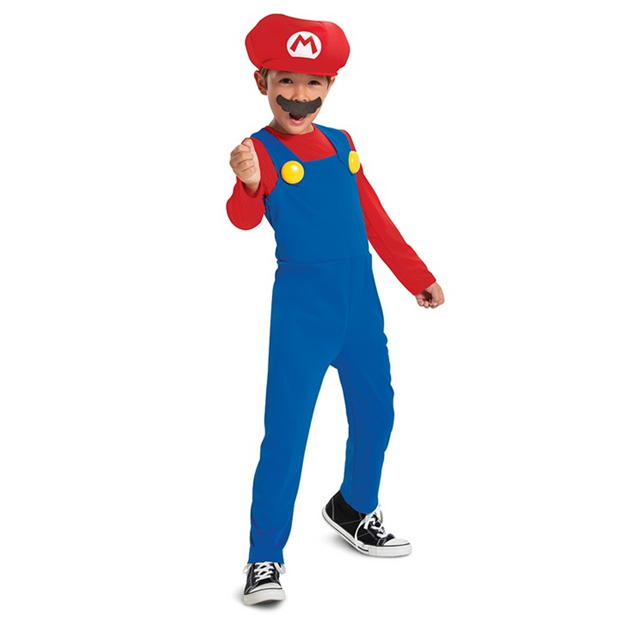 Super Mario Bros Costume age 7 to 8